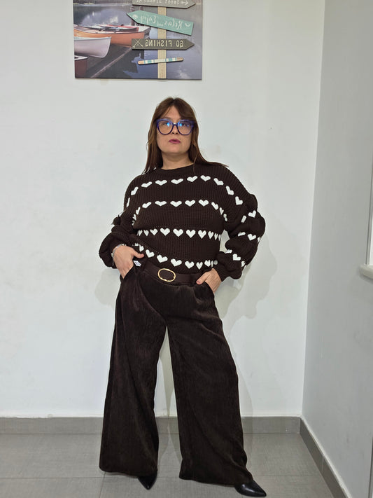 Pantalone in velluto