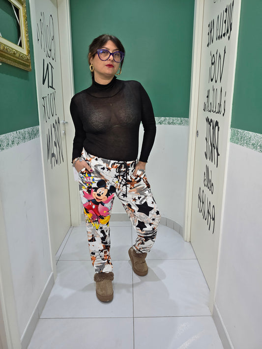 Pantalone fantasia Topolino