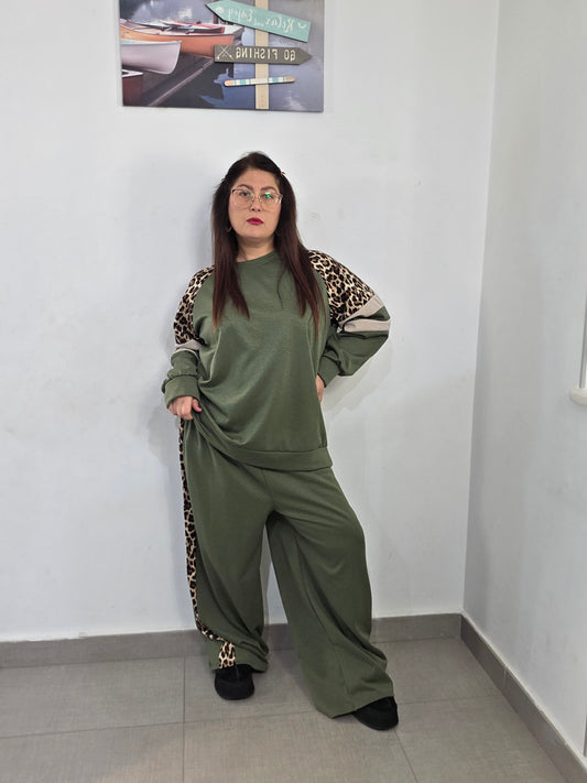 Cordset inseriti leopardato