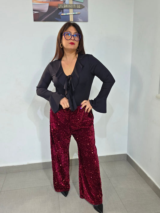 Pantalone paillets