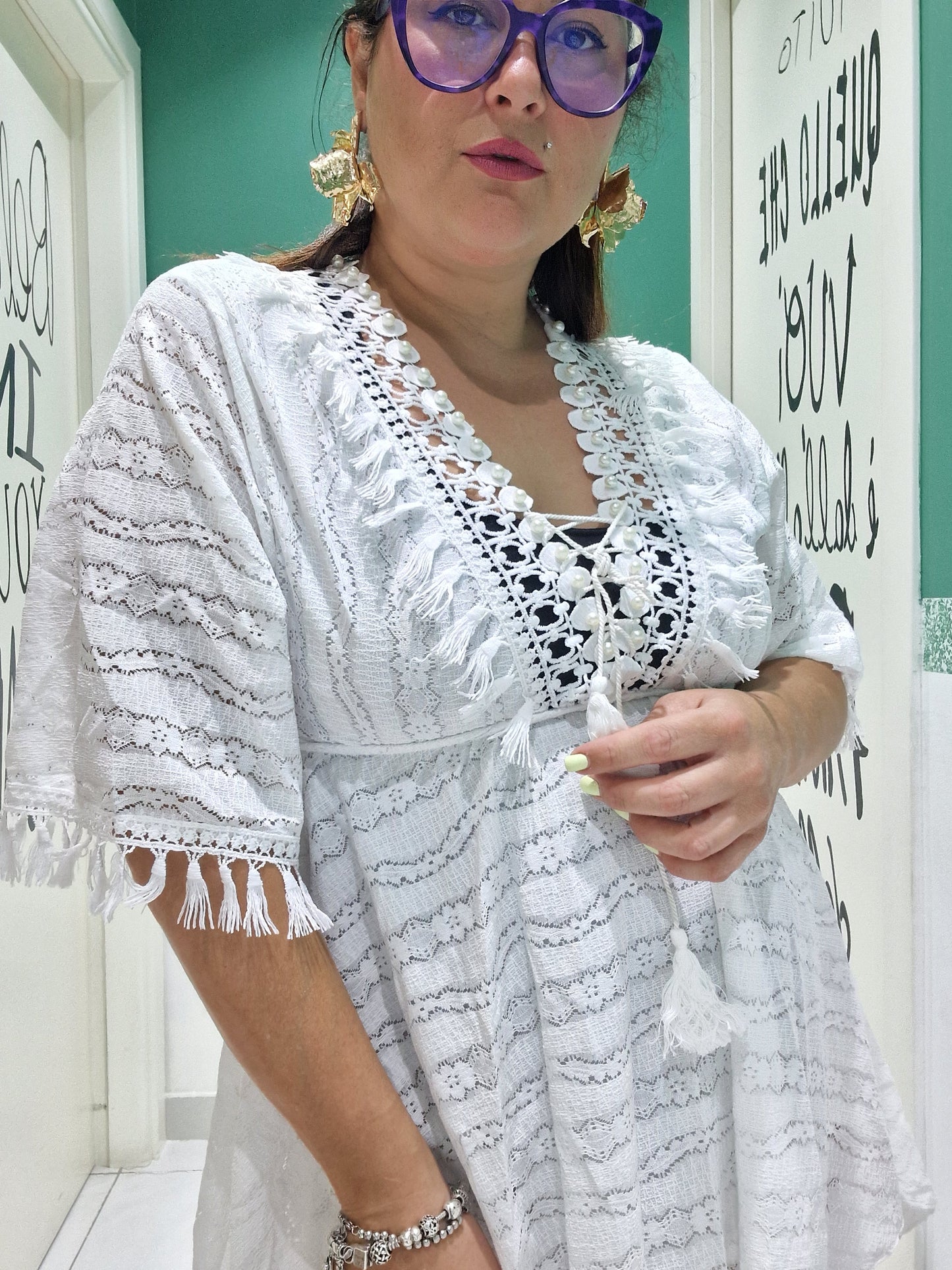 Copricostume minidress