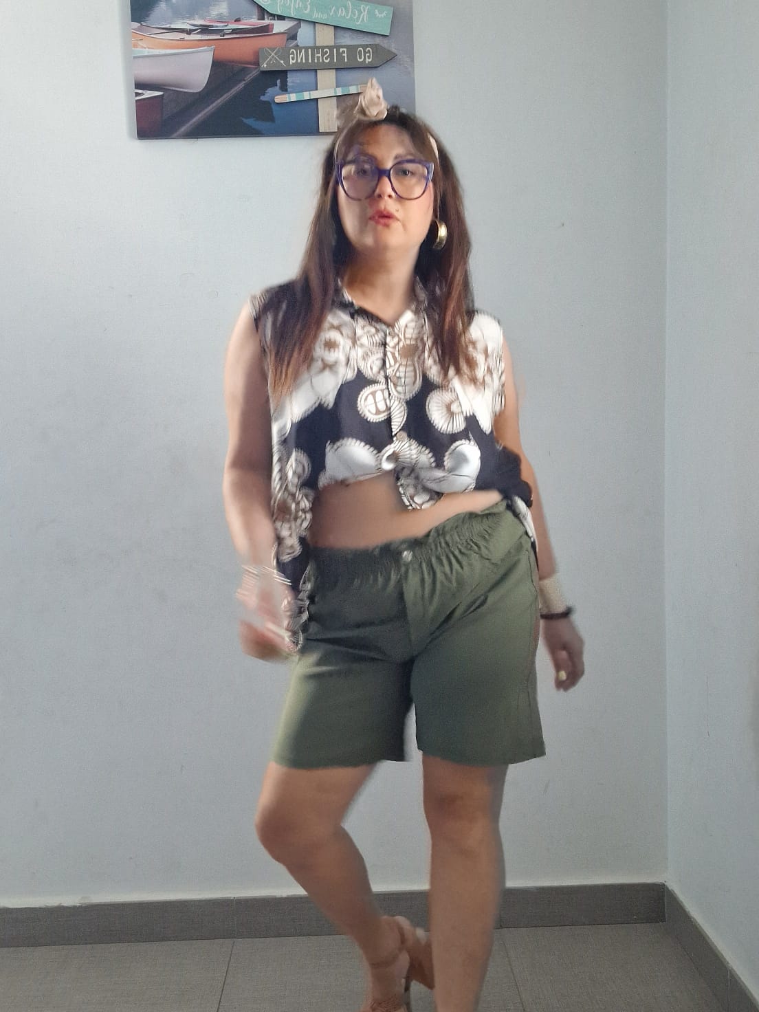 Pantaloncino con elastico