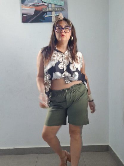 Pantaloncino con elastico