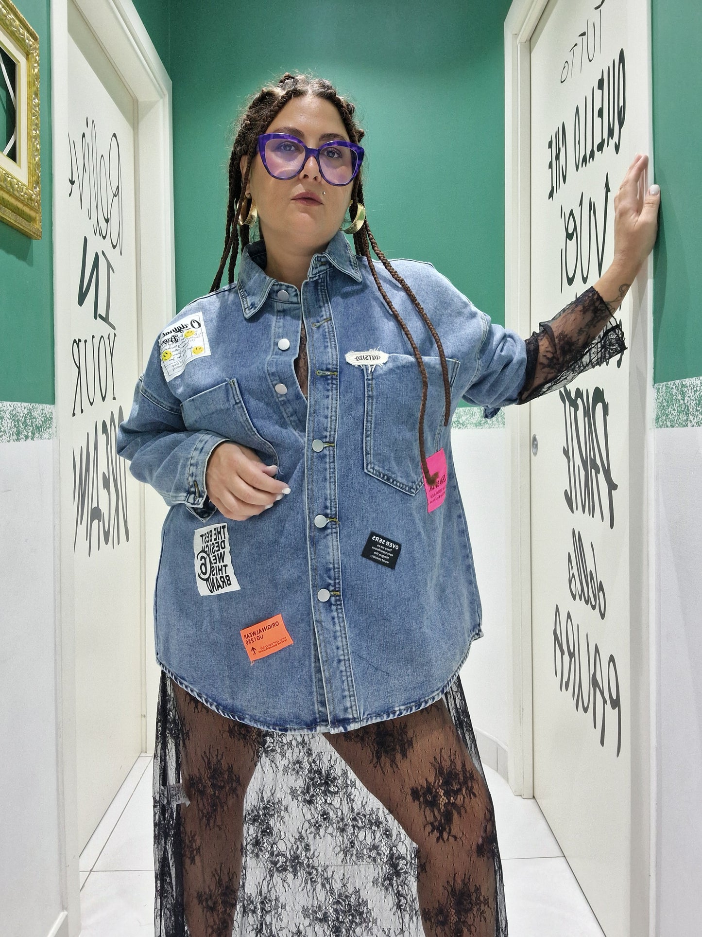 Camicia in denim