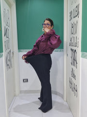 Pantalone zampa Milano