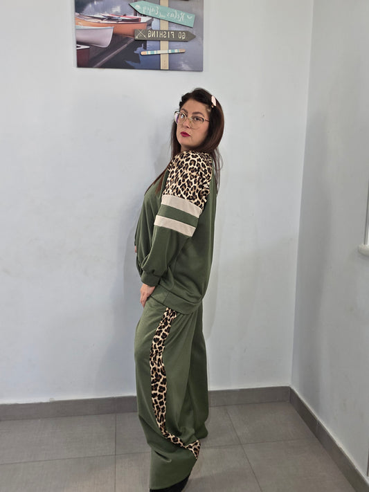 Cordset inseriti leopardato