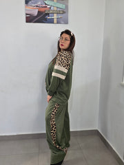 Cordset inseriti leopardato