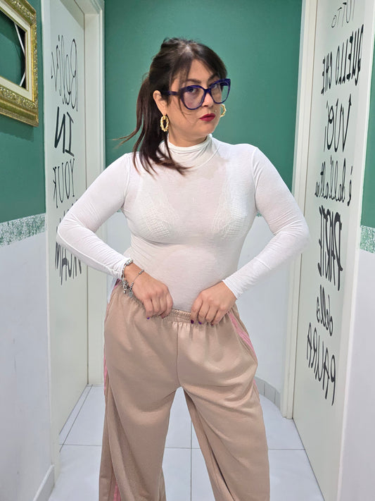 Maglia mezzo collo slim