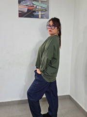 Maglia lunga in cotone