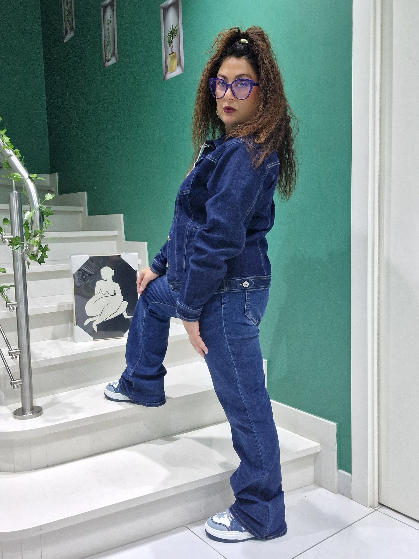 Jeans zampa Carolina