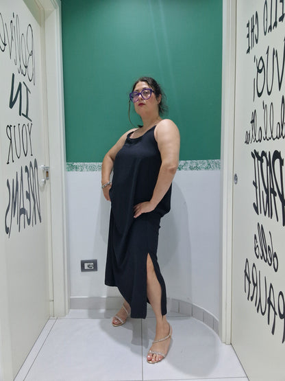 Abito scollo a X