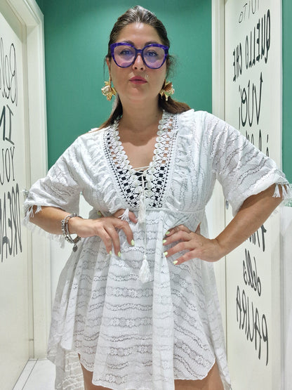 Copricostume minidress