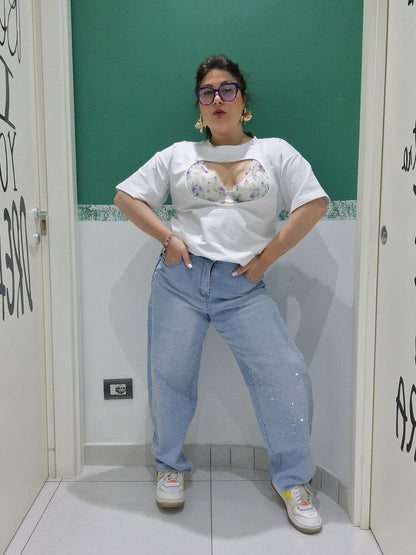Shirt CUORE cutout