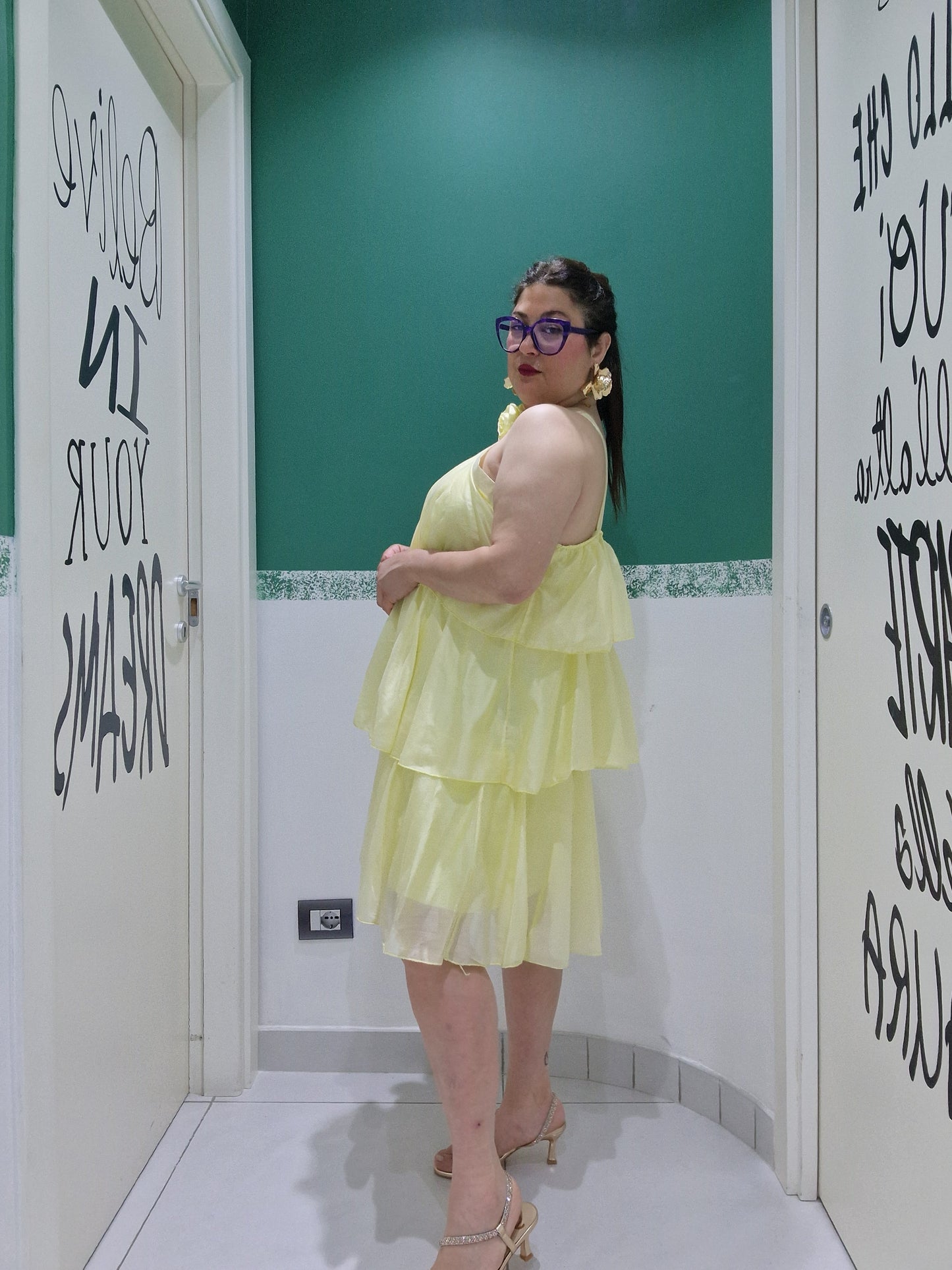 Abito Marion a balze