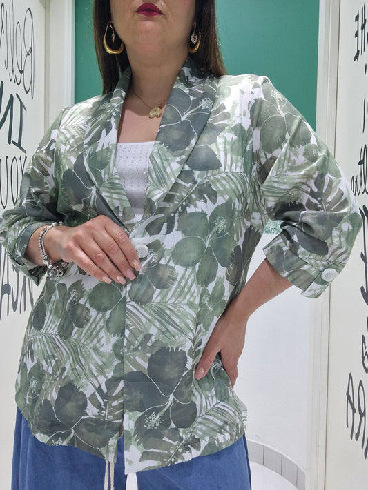 Giacca floreale