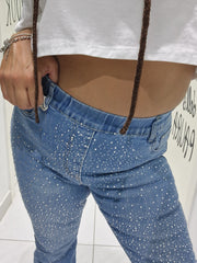 Jeans zampa push up Giovanna