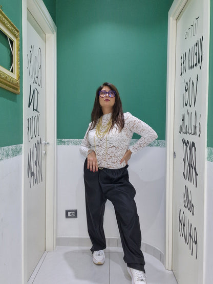 Maglia merletto Linda