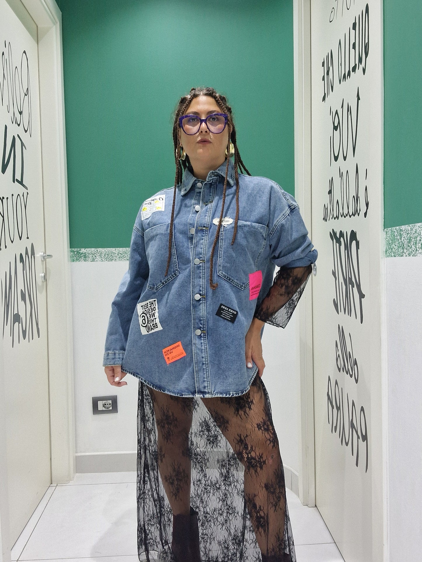 Camicia in denim