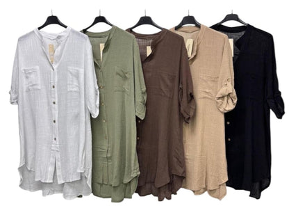 Camicione 100% cotone