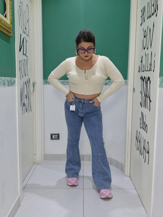 Jeans zampa semplice
