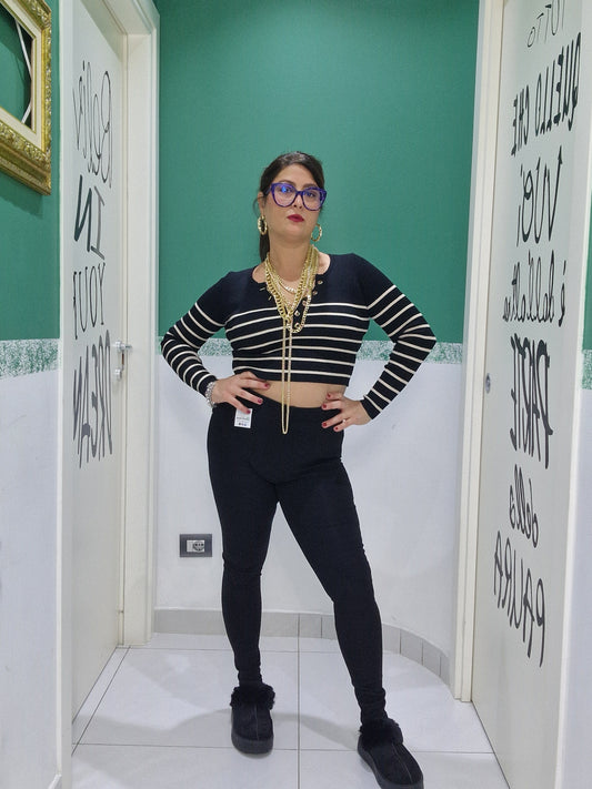 Leggings Explode nero