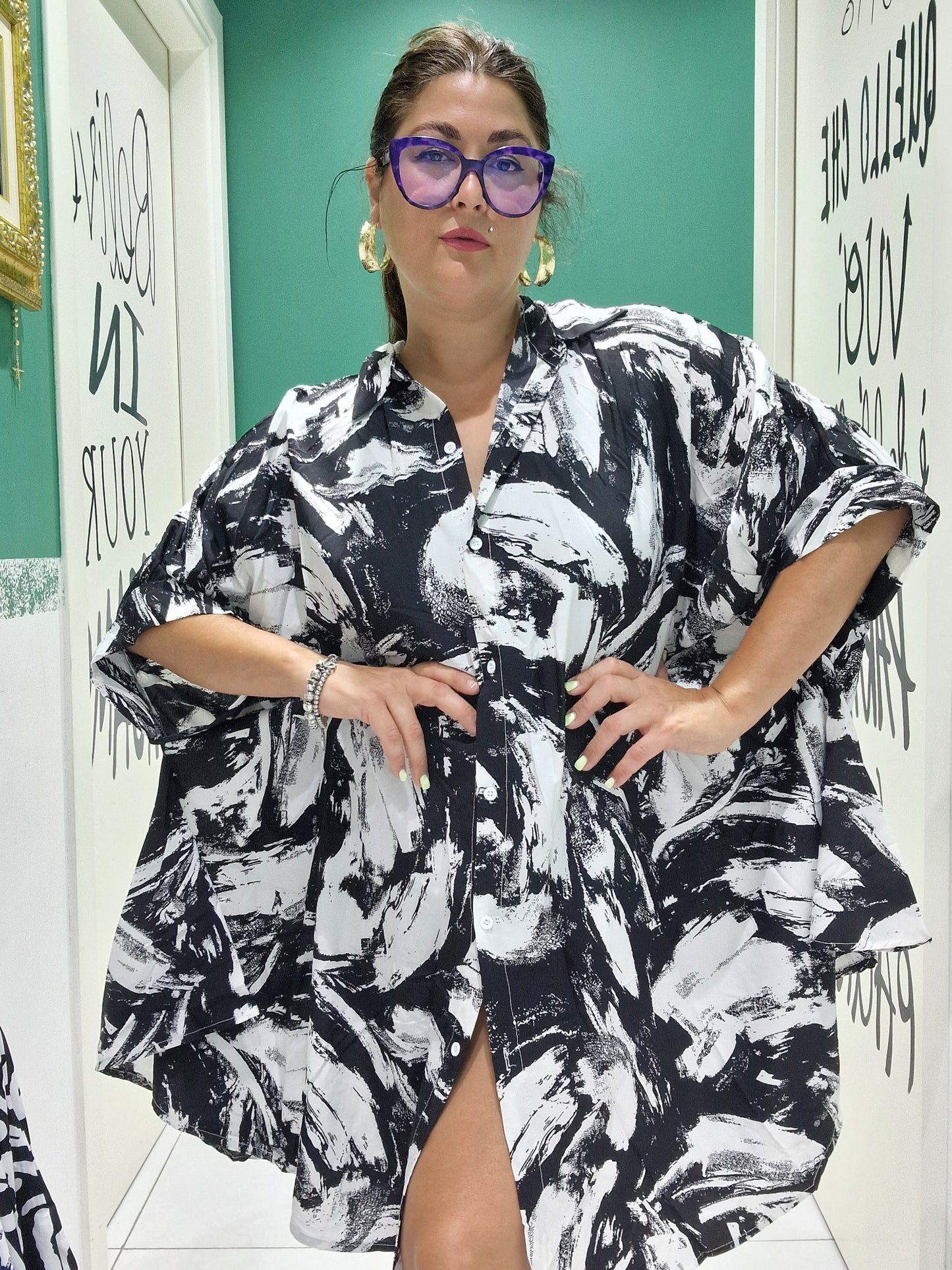 Camicione oversize