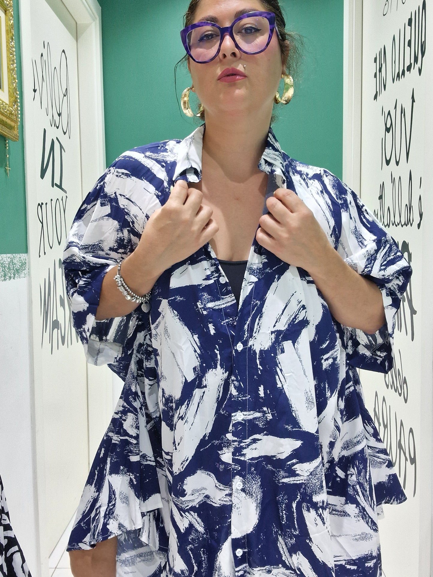 Camicione oversize