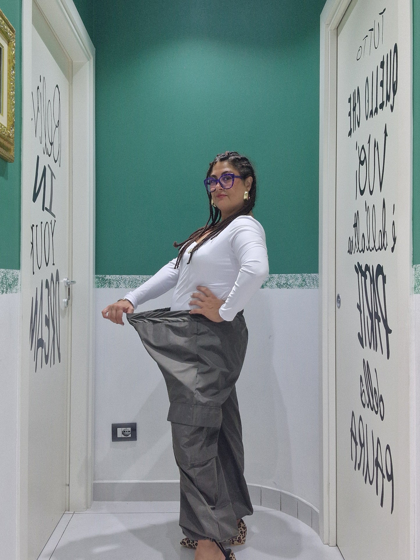 Pantalone cargo tecnico
