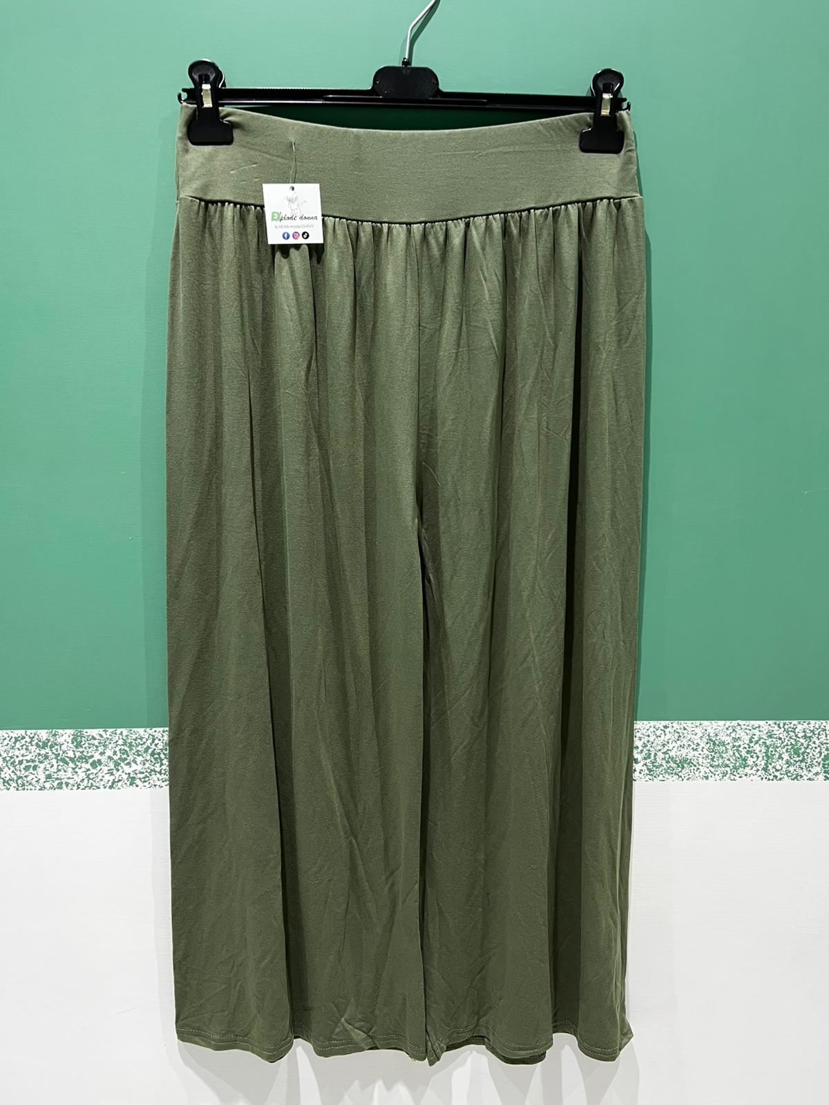 Pantalone gamba larga