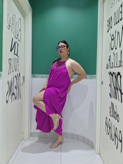 Abito scollato dietro Gioselin