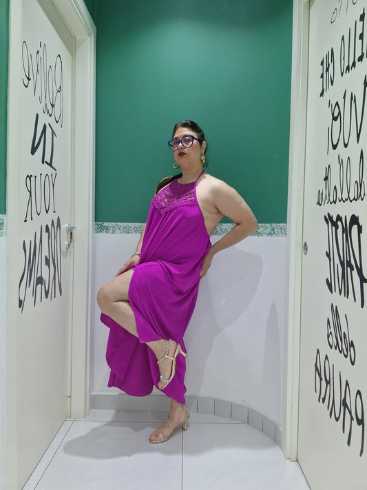 Abito scollato dietro Gioselin