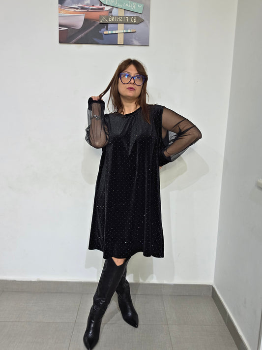 Abito brillantinato