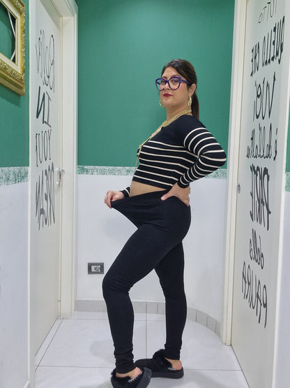 Leggings Explode nero