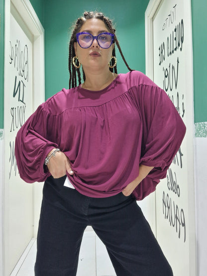 Maglia manica pipistrello