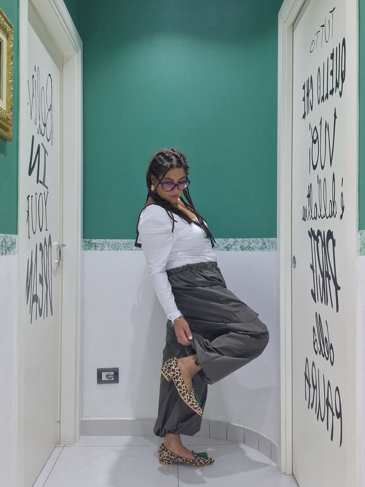 Pantalone cargo tecnico