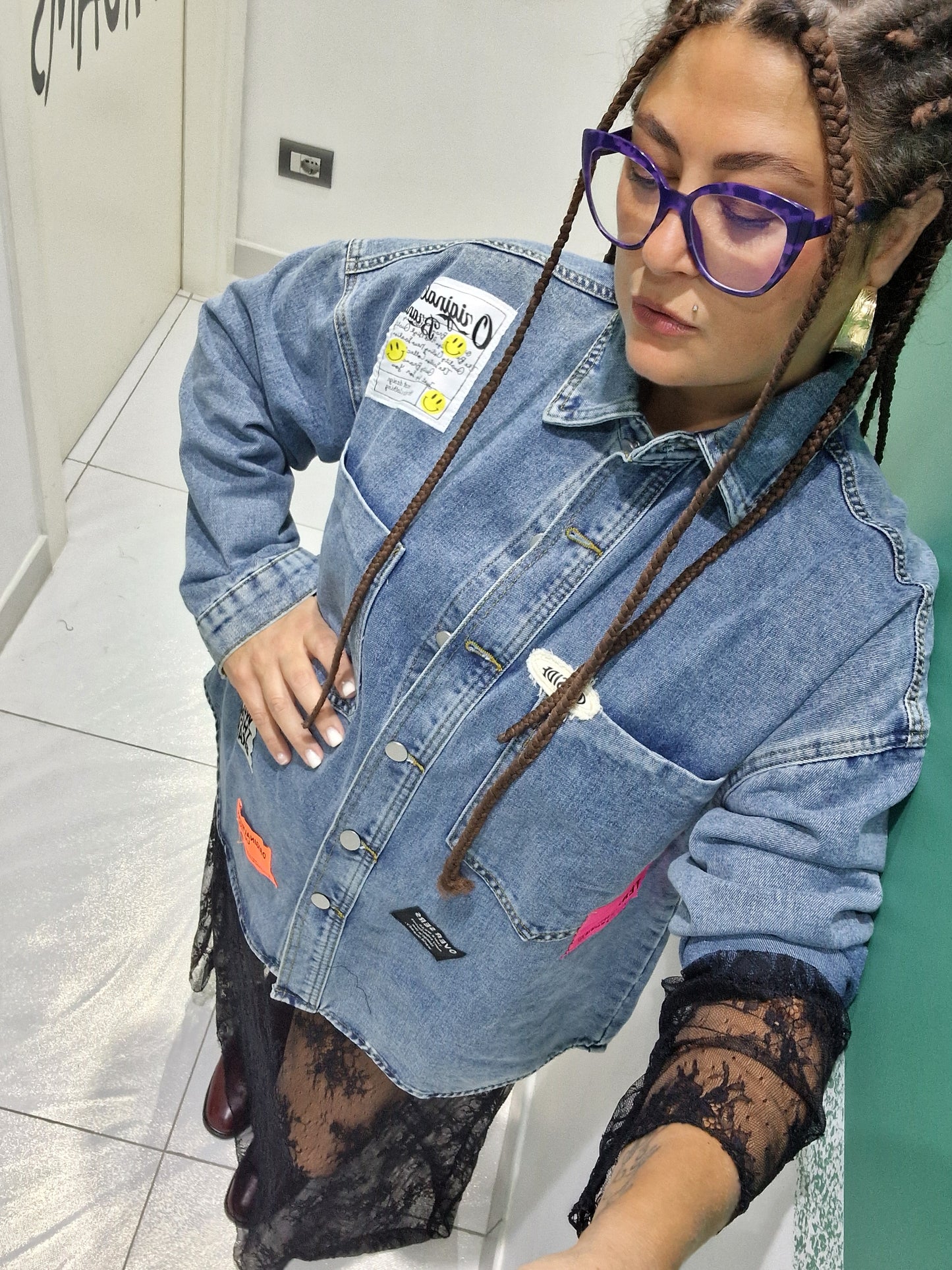 Camicia in denim