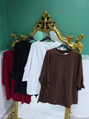 Maglia lunga in cotone