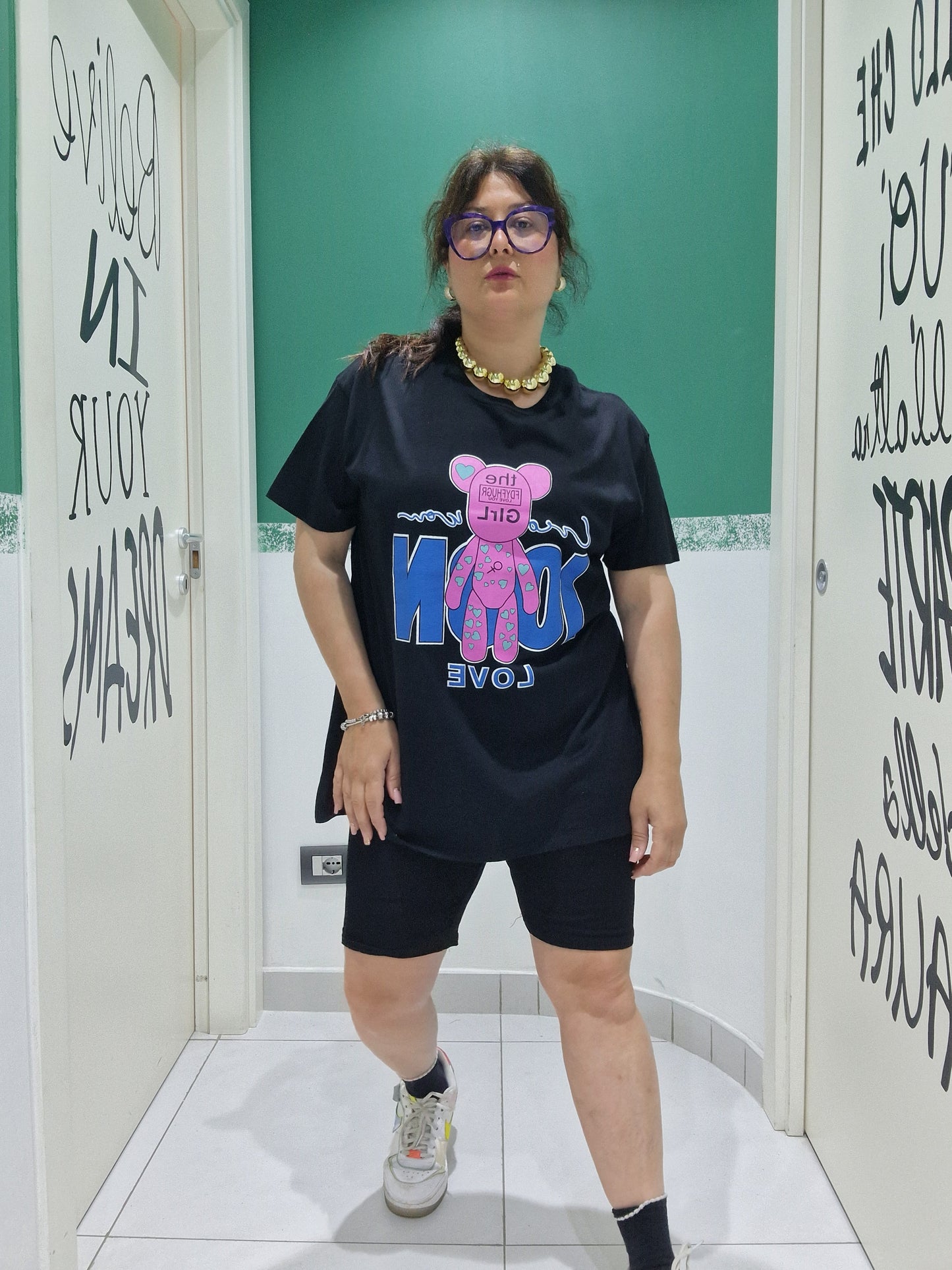 Shirt teddy fuxia